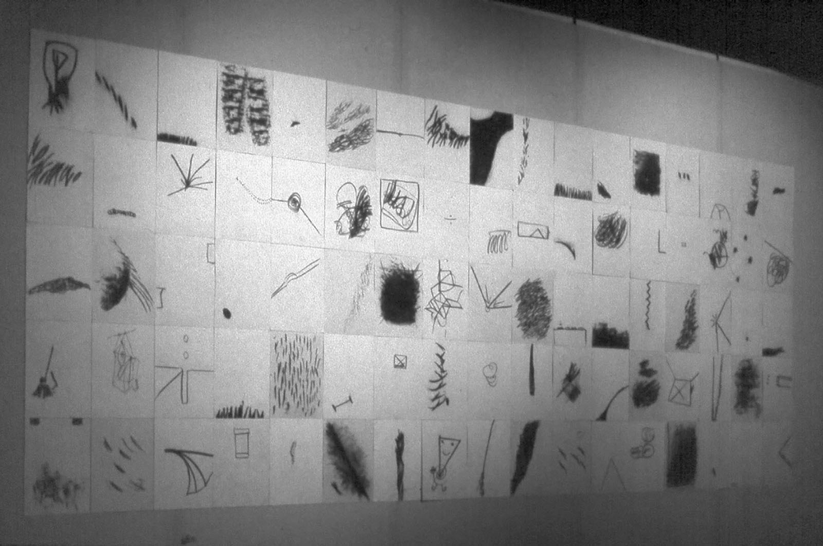 500 drawings - detail