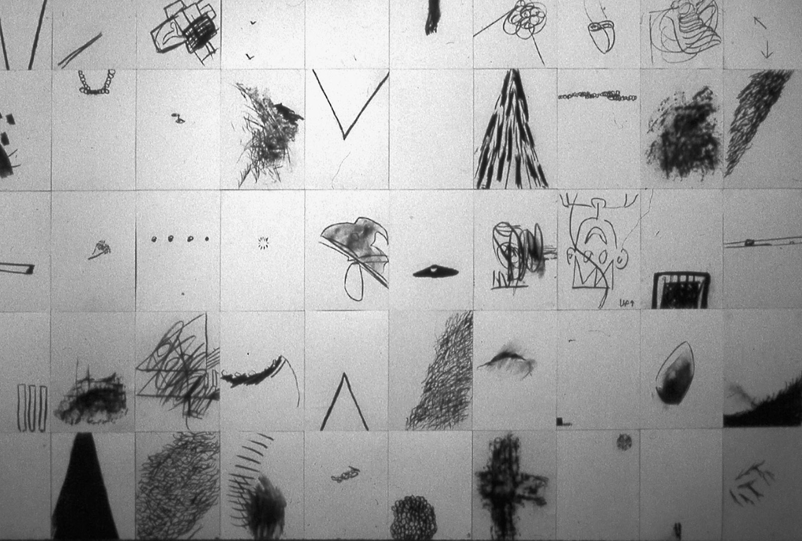 500 drawings - detail