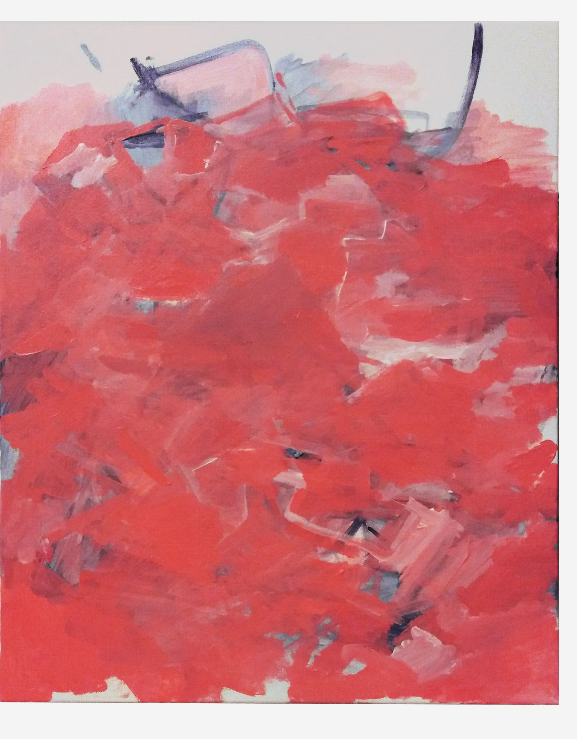 Work in progress - Guston pink.
