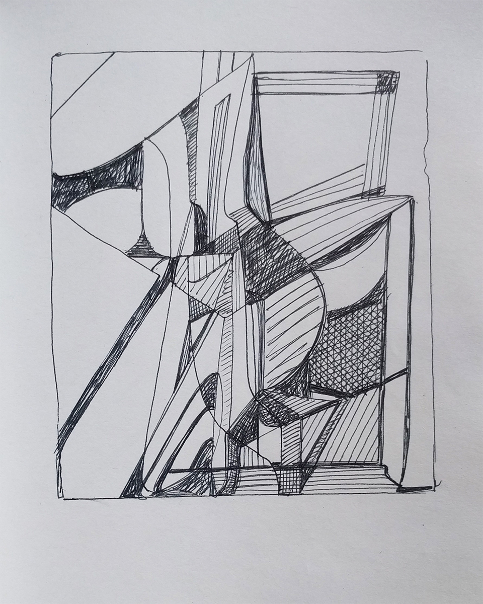 Sketchbook drawing.