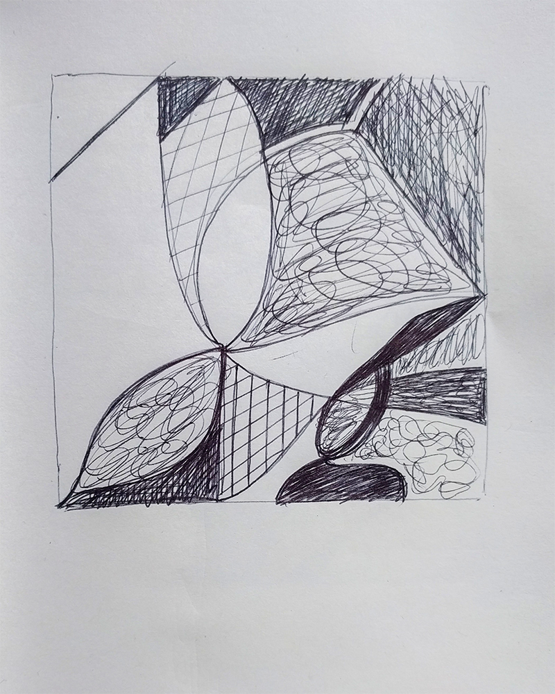 Sketchbook drawing.