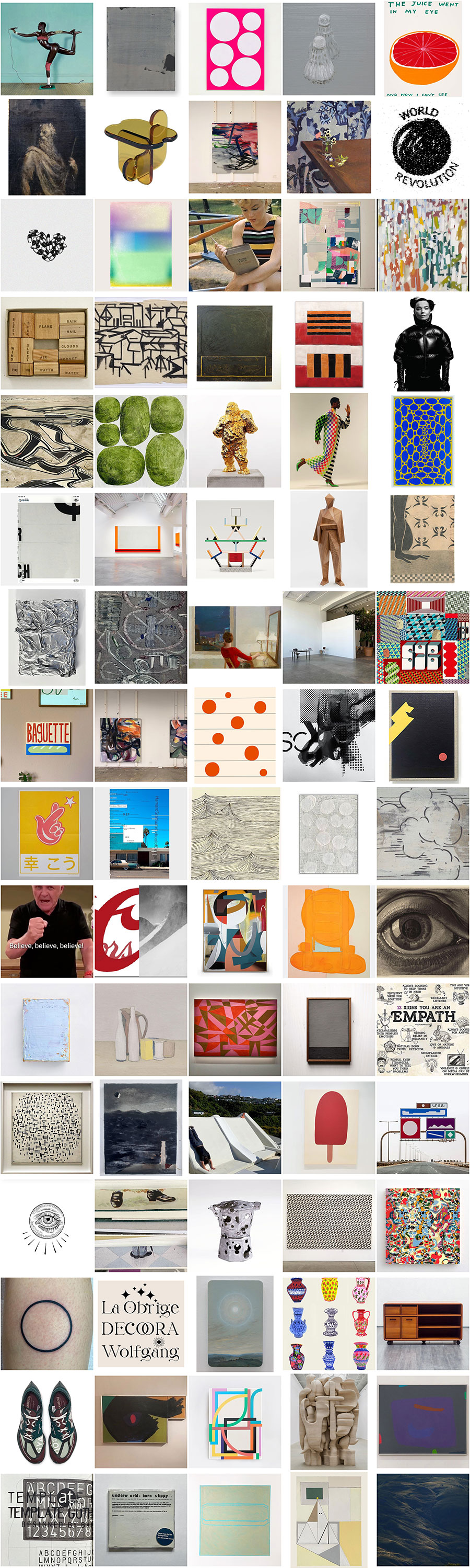 Eye Candy - a selection of images saved from Instagram.