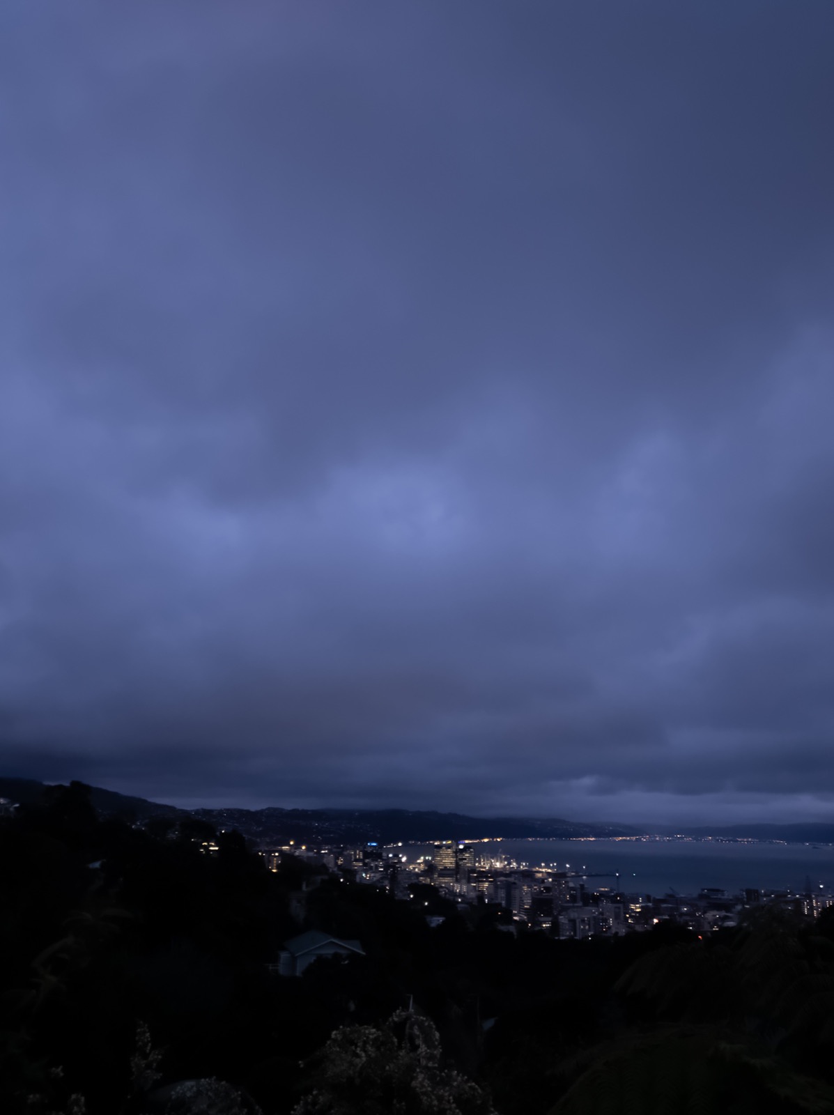 Photos - city at dusk.