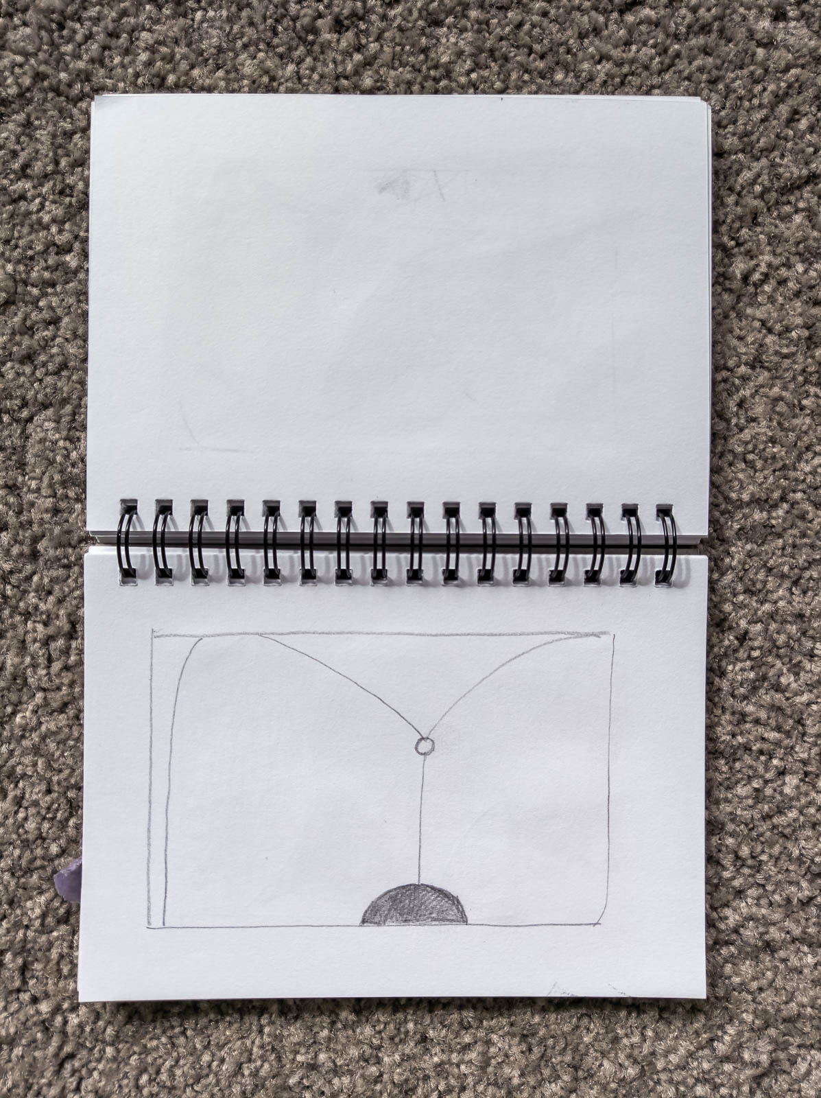 Sketchbook drawing.