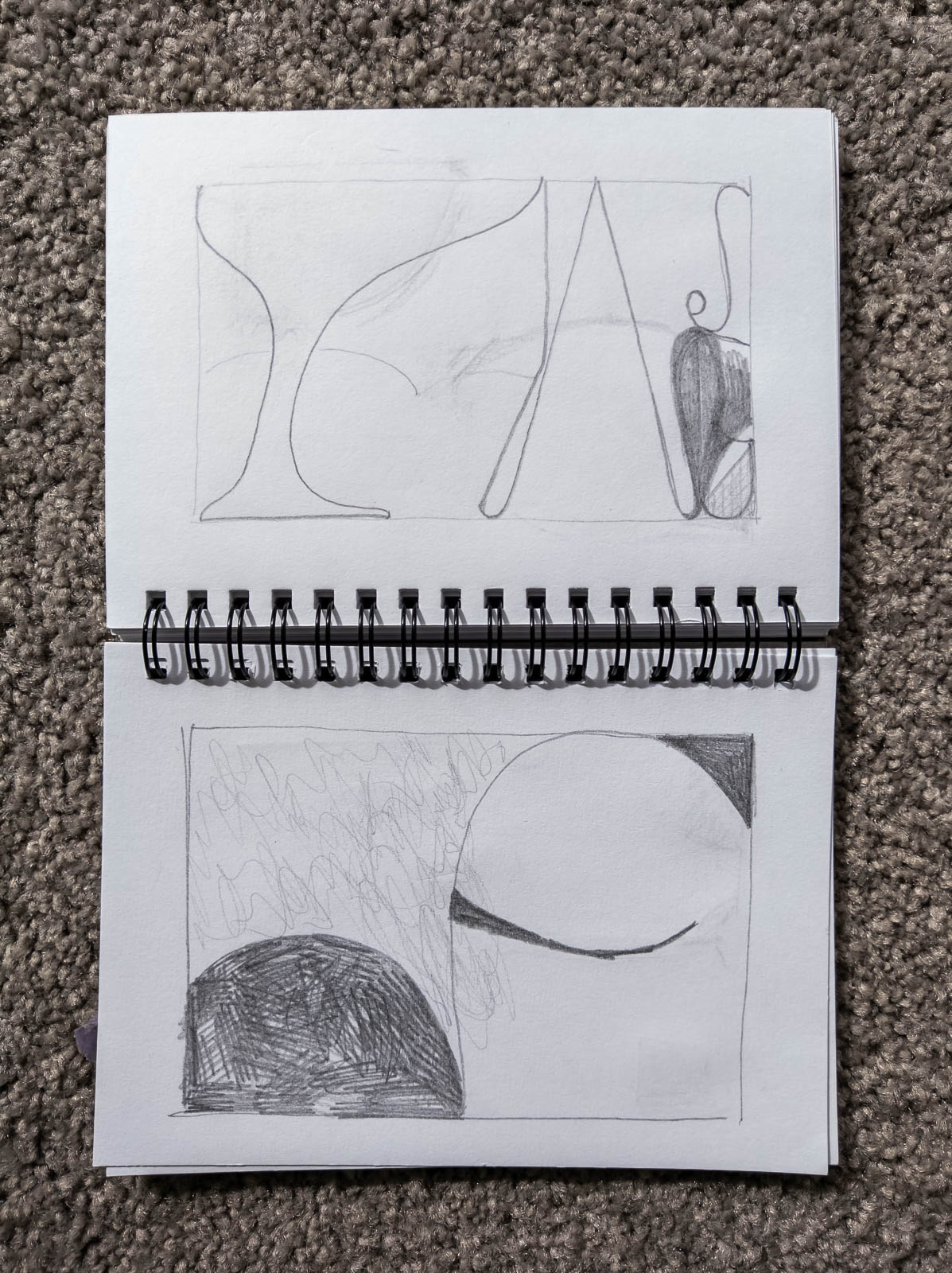 Sketchbook drawing.