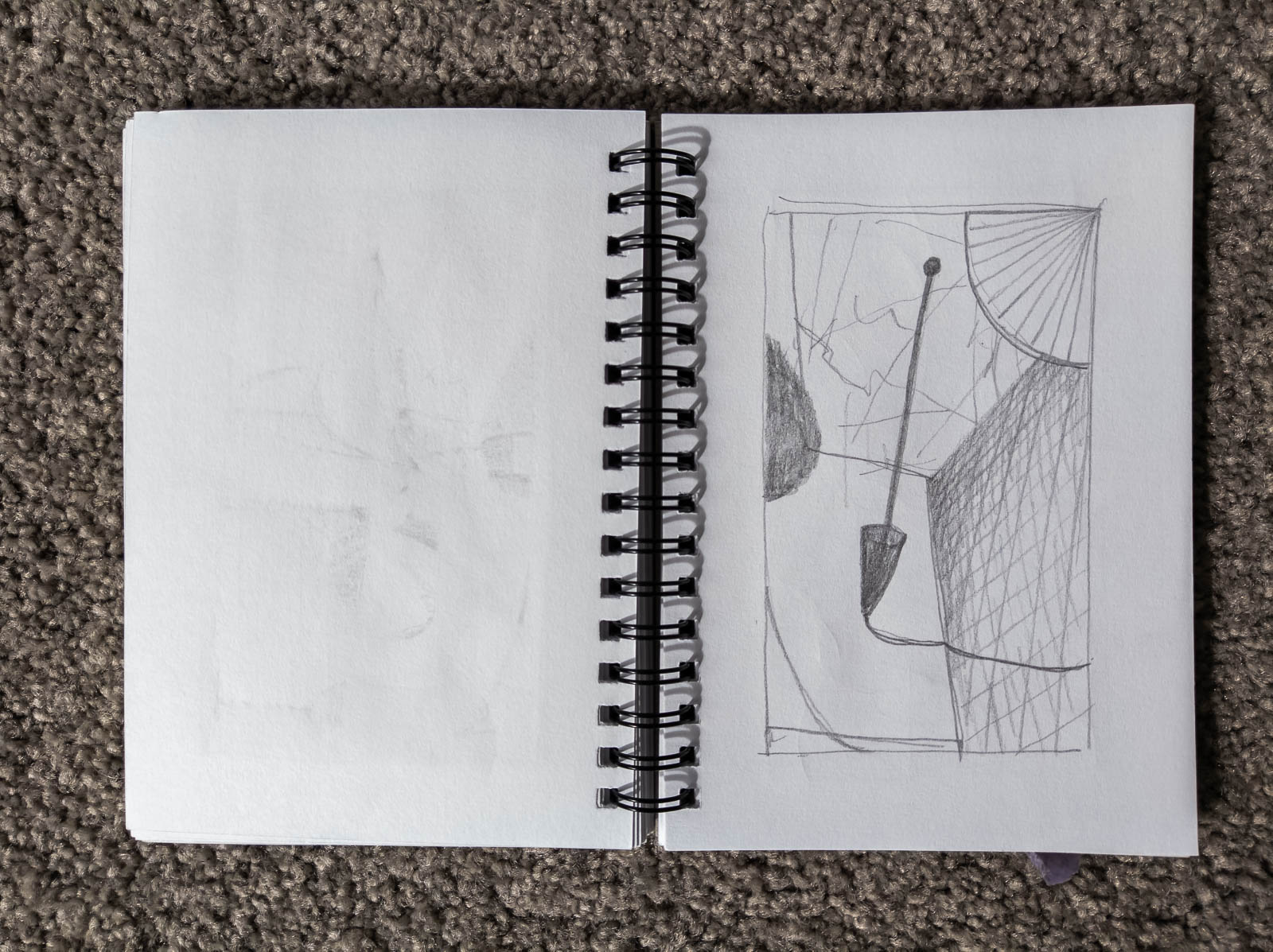 Sketchbook drawing.