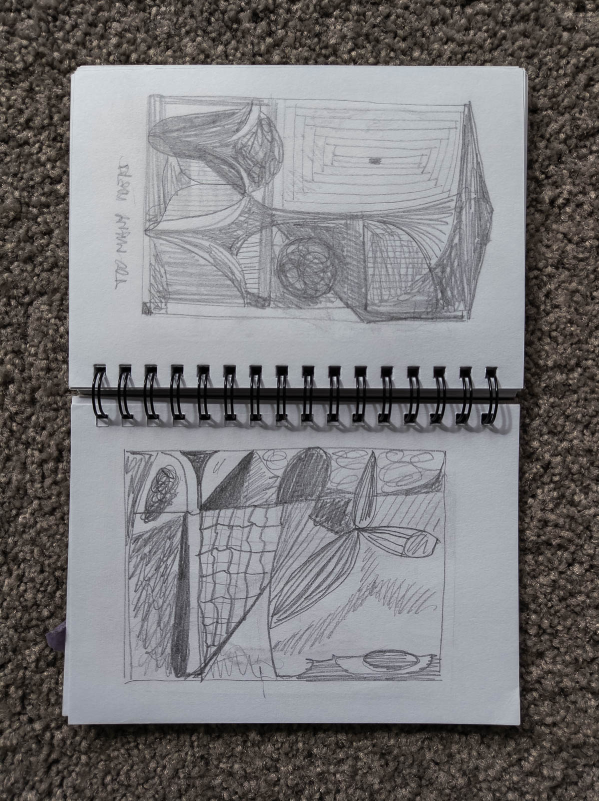Sketchbook drawing.